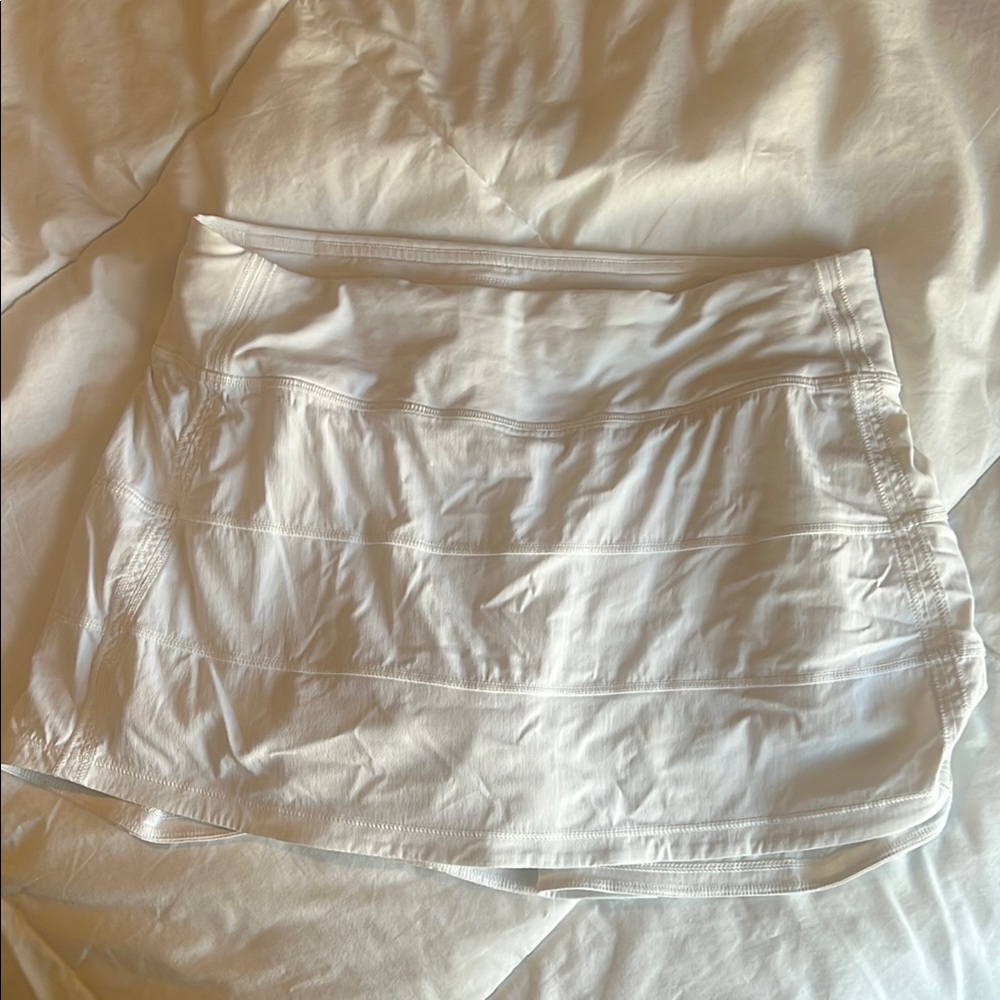 Lululemon white skirt